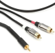 Audio kabel 3,5mm TRS na 2x RCA M/M 5m