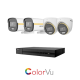 Video komplet TVI 4 kamere 2MP ColorVu