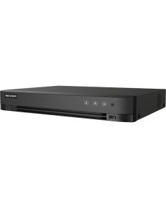 DIGITALNI VIDEO SNIMAČ iDS-7204HTHI-M1/S • REALTIME 1080P • analogne, AHD, CVI i HD-TVI • HDMI & VGA, CVBS izlaz, VCA, line crossing, intrusion, VQD, Deep learning • Detekcija lica i vozila (1 ch) • Detekcija lažnih alarma (4 ch)