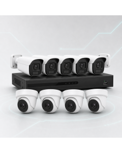 HikVision KOMPLET 2MP 4 KAMERE POE